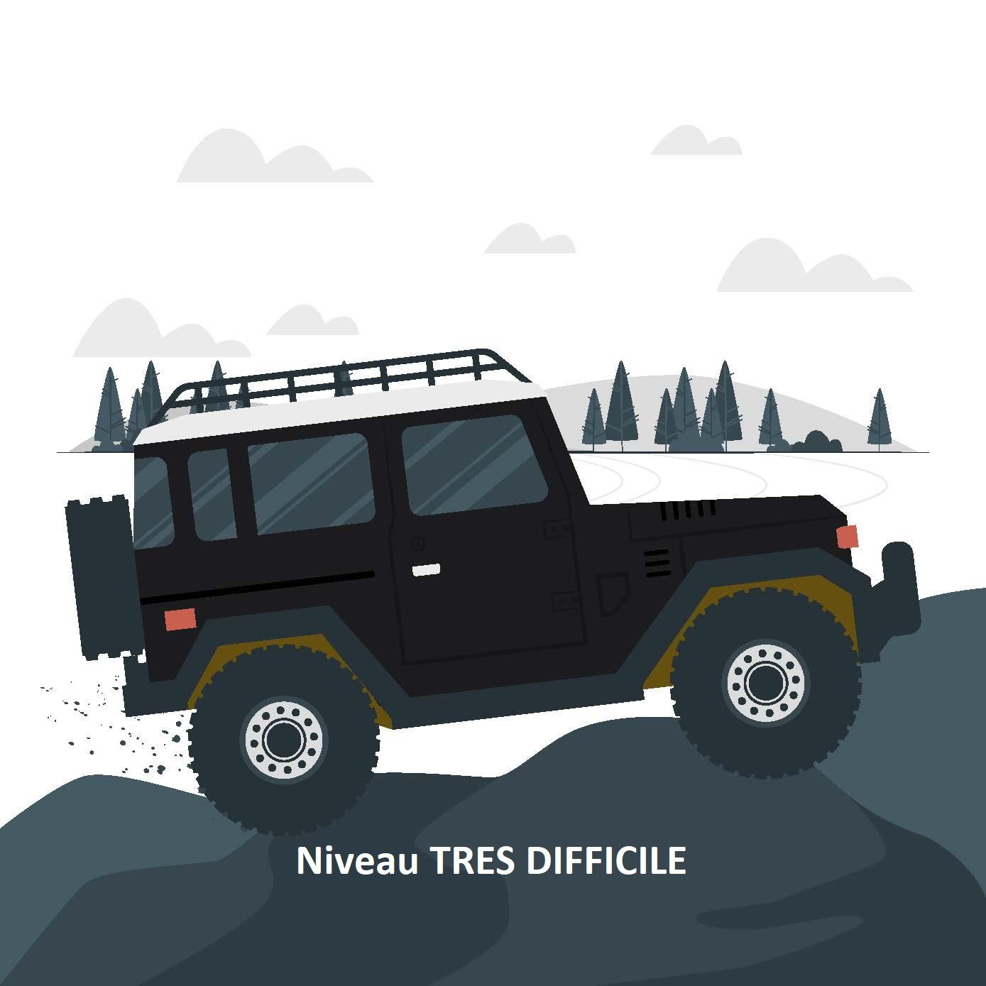 Niveau de sortie du club de 4x4 addiction tt tres difficile 1